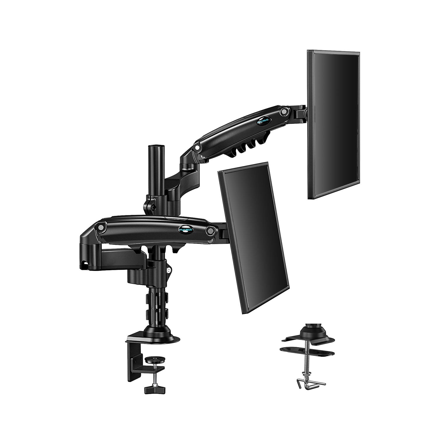 Dual Monitor Mount For 13 To 32 Screens – Huanuo UK