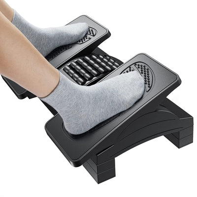 Foot Rest With A Separated Left And Right Leg Design