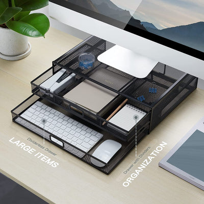 Monitor Stand Riser With Storage