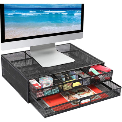 Monitor Stand Riser With Storage